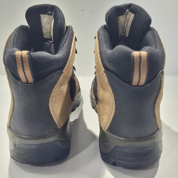 REI MONARCH GORE-TEX BROWN/BLACK MERRELL WEAR THEM OUT HIKING BOOTS MEN'S SZ 9.5 - Picture 4 of 14